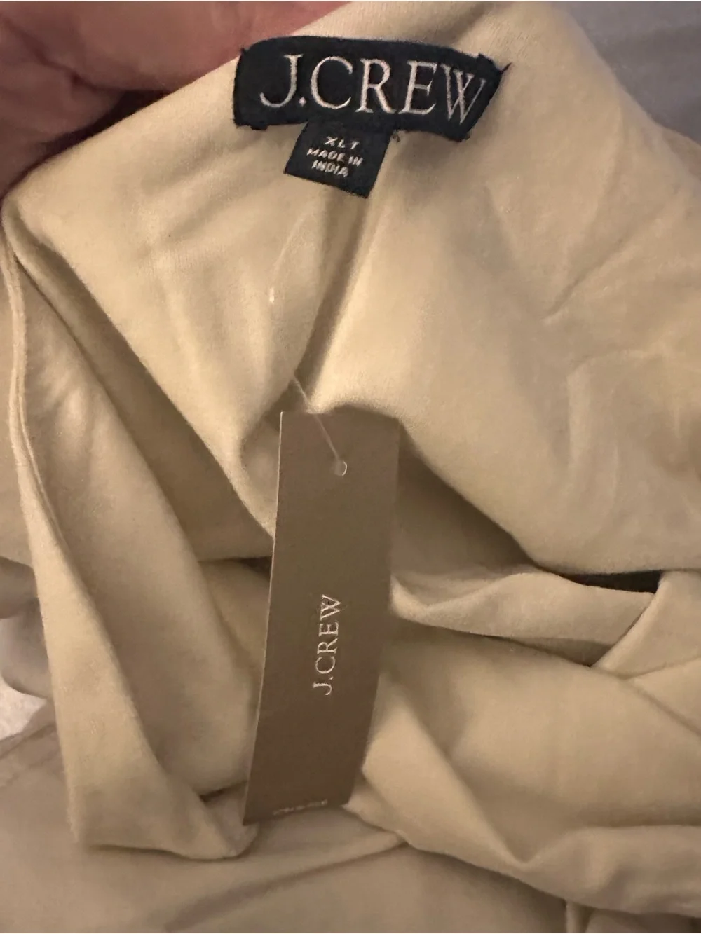 J Crew Sleeveless Cream Maxi Skirt Dress - XL Tall